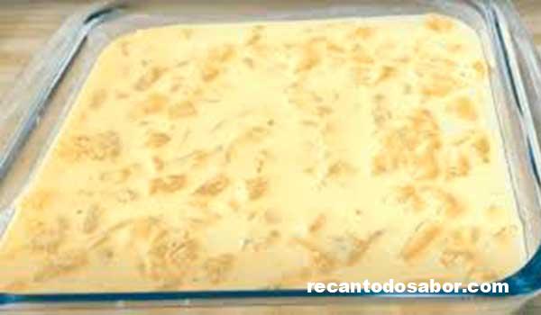 Receitas 26 Mousse de Abacaxi com pedaços